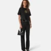 Versace Tag Nappa Hobo-taske