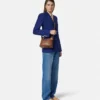 Versace Tag Nappa Hobo-taske